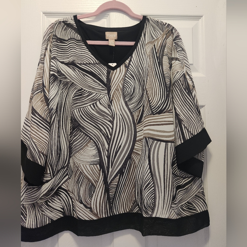 Chico's sheer top